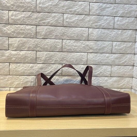 極美品 カルティエ Cartier マスト トートバッグ ボルドー A4収納可