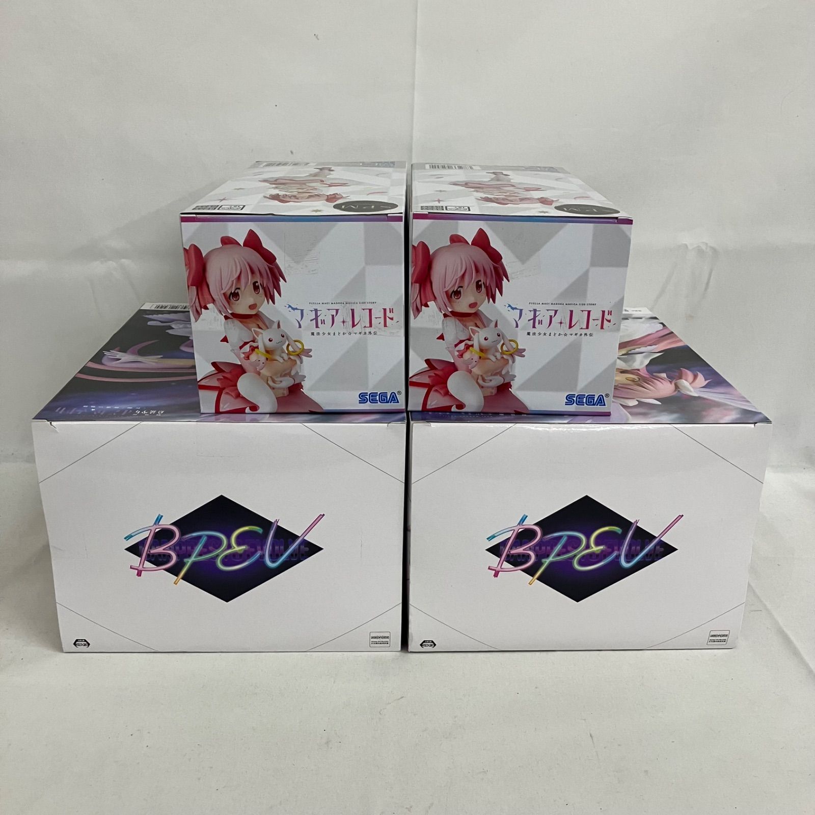 未開封 魔法少女まどかマギカ 鹿目まどか フィギュア 4個セット SFQ297