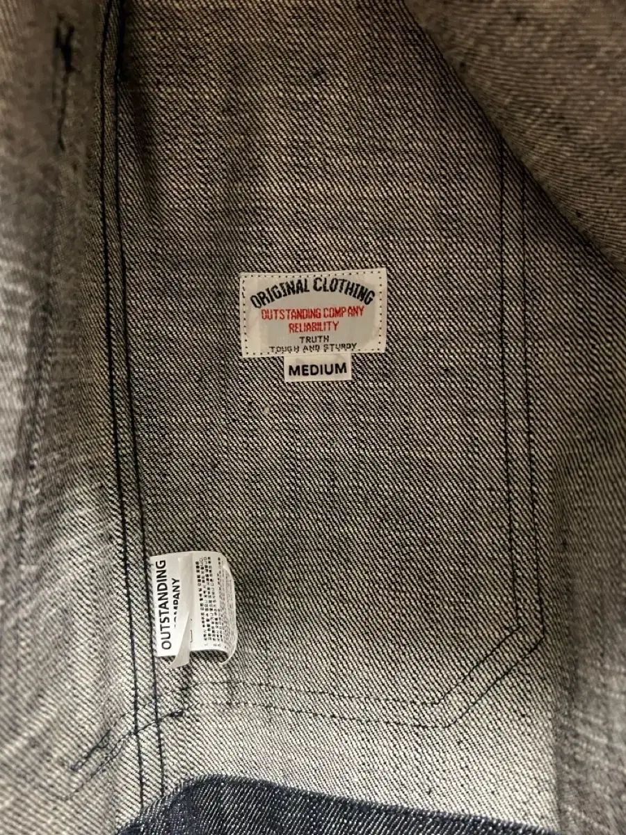 OUTSTANDING アメリカ海軍 デニムジャケット