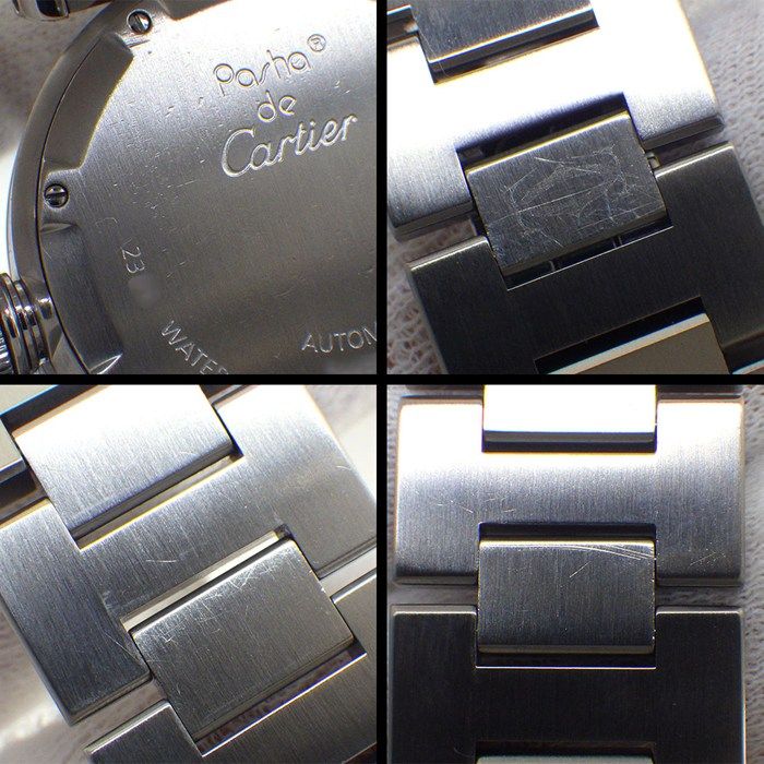 パシャC ブラック文字盤