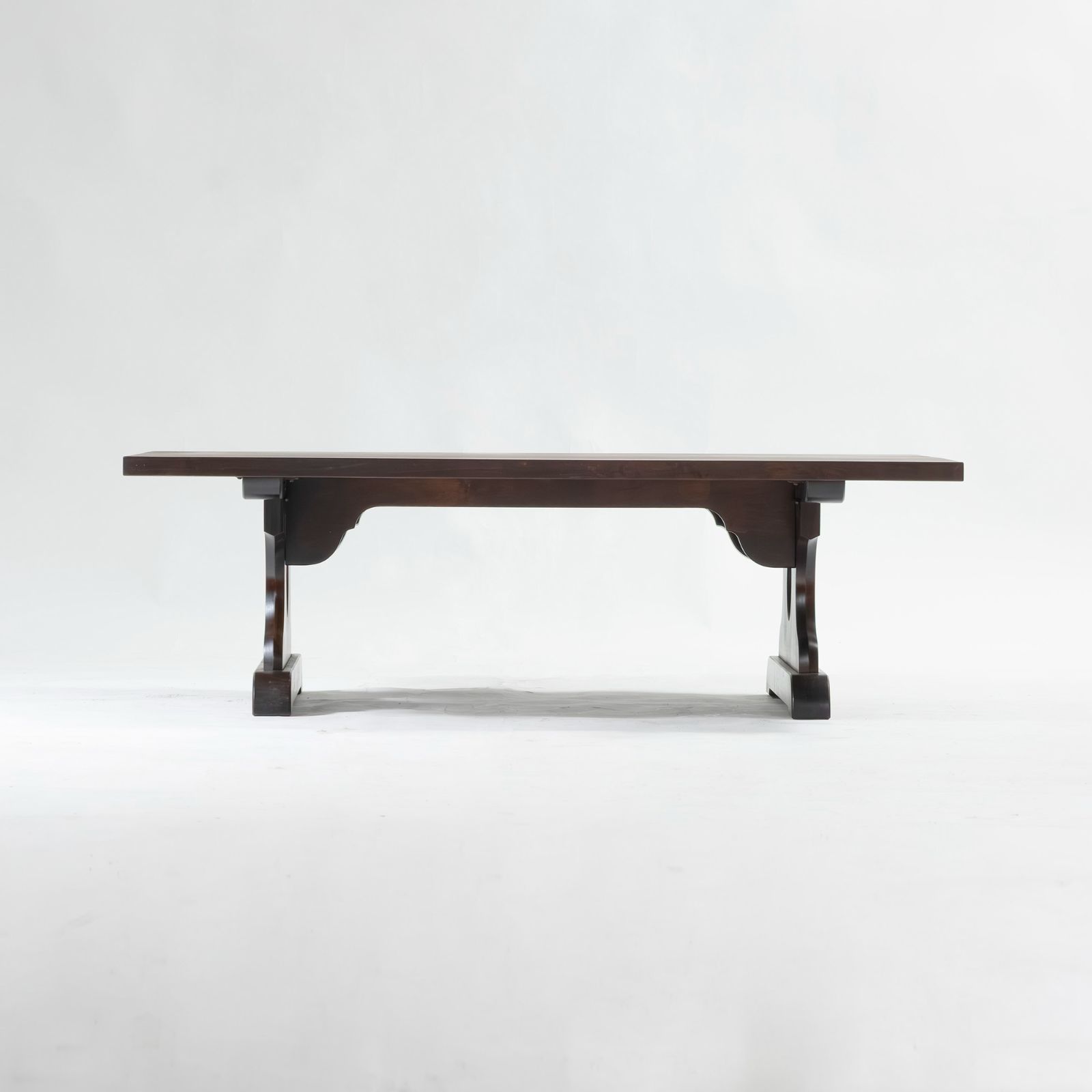 センターテーブル 北海道民芸家具 フォールディングテーブル 樺材 無垢