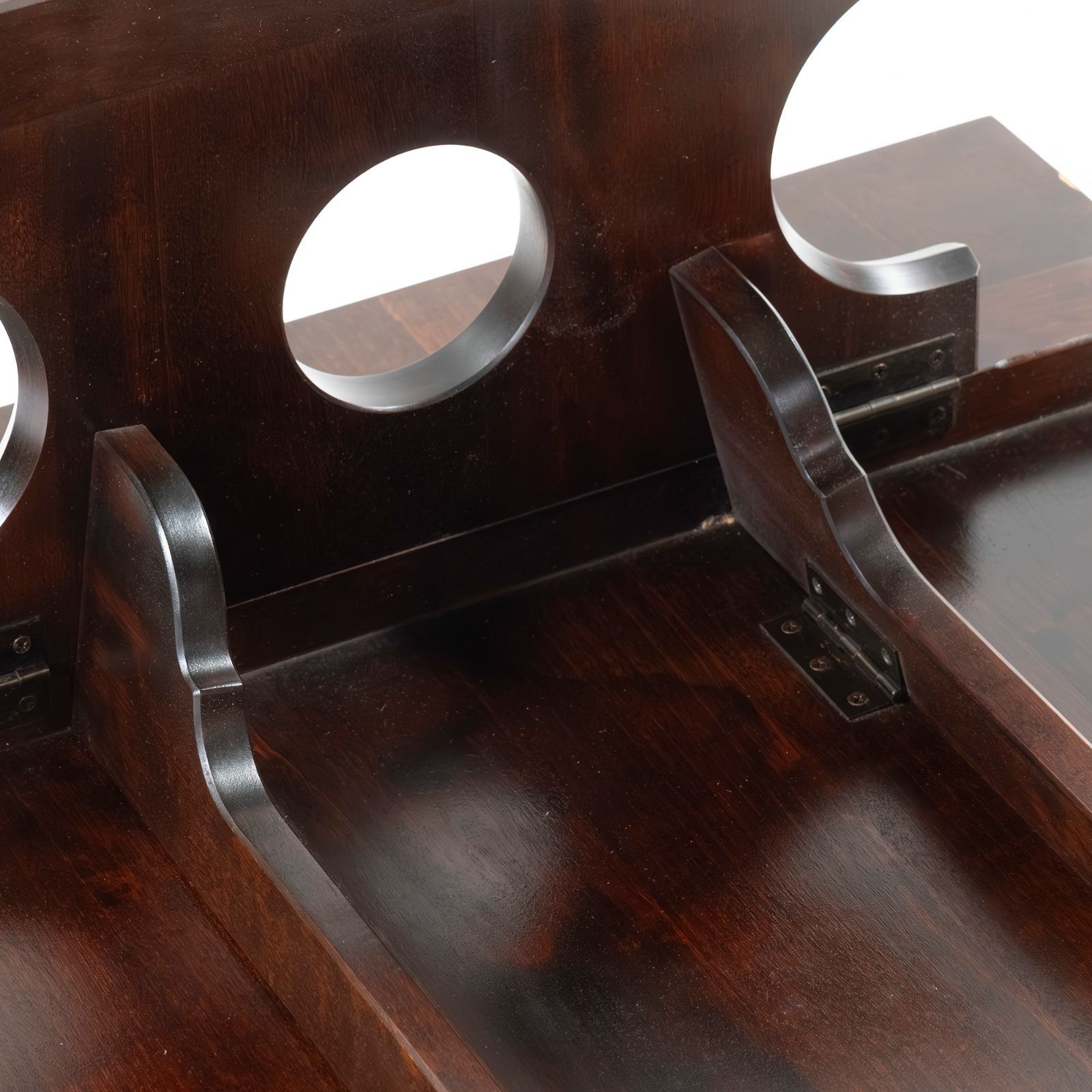 センターテーブル 北海道民芸家具 フォールディングテーブル 樺材 無垢