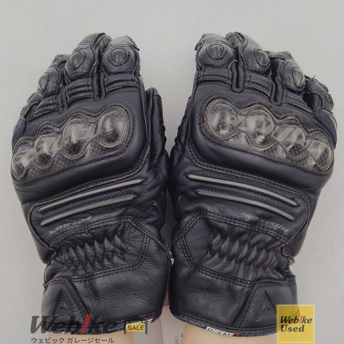 DAINESE S ST CARBON COVER カーボン カバー レザーグローブ サイズ XL