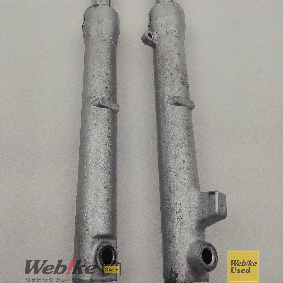 ホンダ純正中古パーツ APE100 フロントフォーク左右セット 51400-GEY