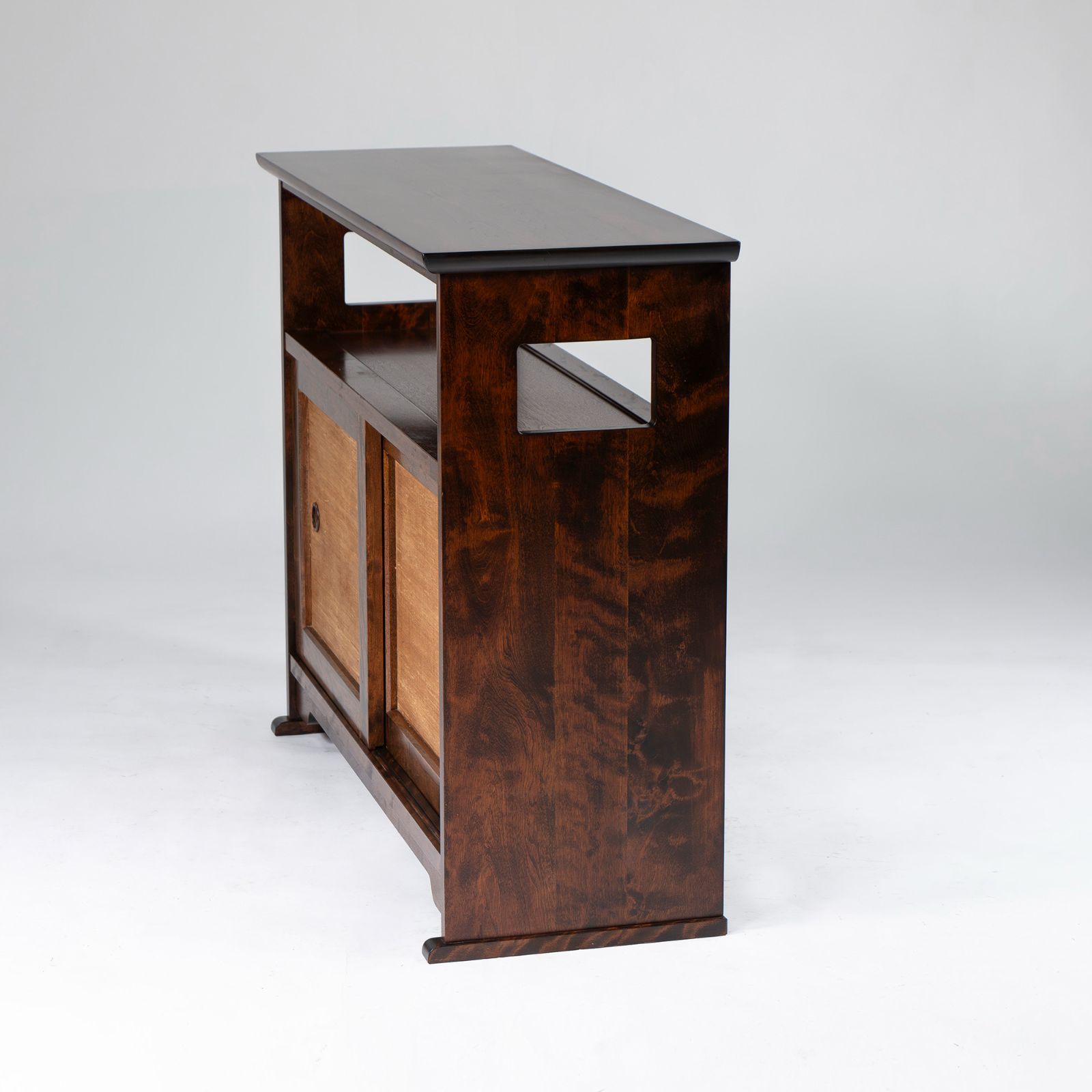 サイドボード 九州民芸家具 茶箪笥 ミズメザクラ材 無垢材 収納家具