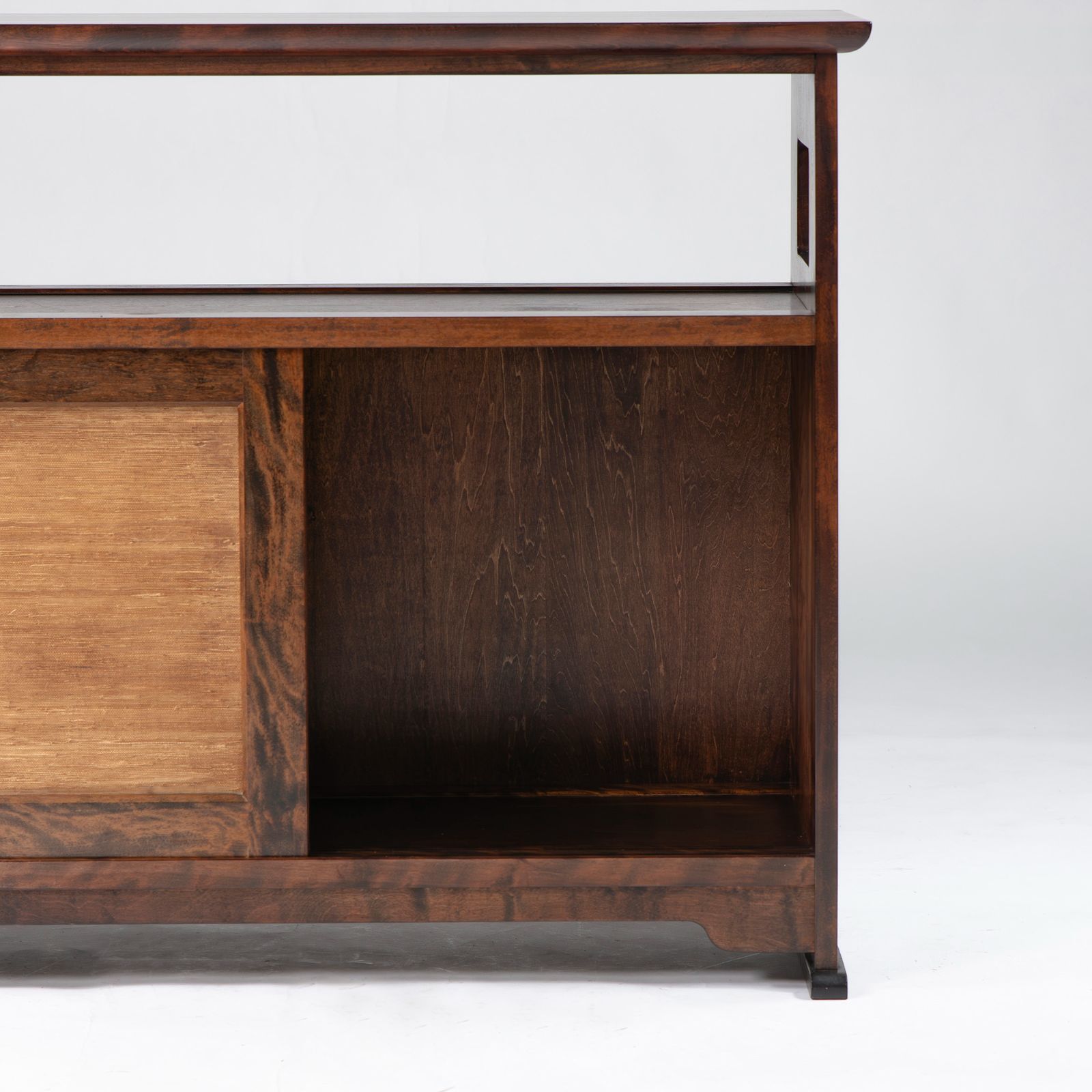 サイドボード 九州民芸家具 茶箪笥 ミズメザクラ材 無垢材 収納家具