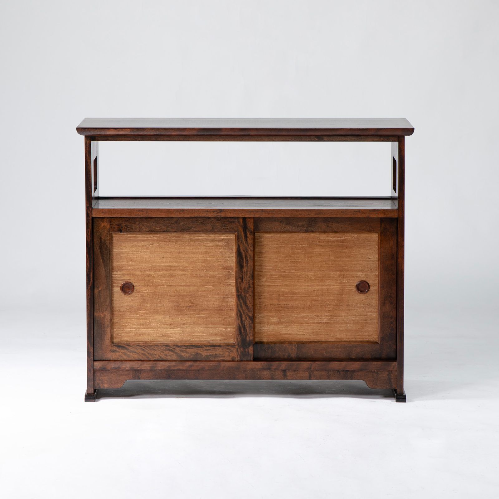 サイドボード 九州民芸家具 茶箪笥 ミズメザクラ材 無垢材 収納家具