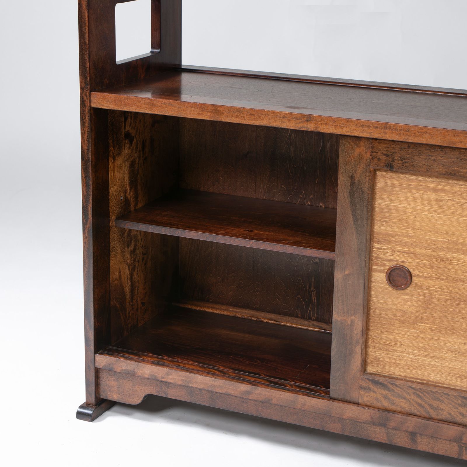 サイドボード 九州民芸家具 茶箪笥 ミズメザクラ材 無垢材 収納家具