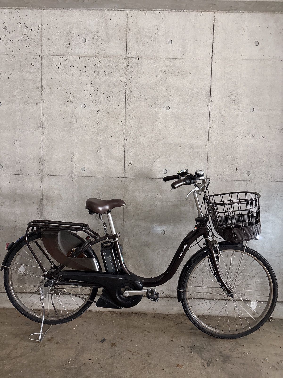 ヤマハ PAS With PA 24 W 2019年モデル ダークメタリックブラウン