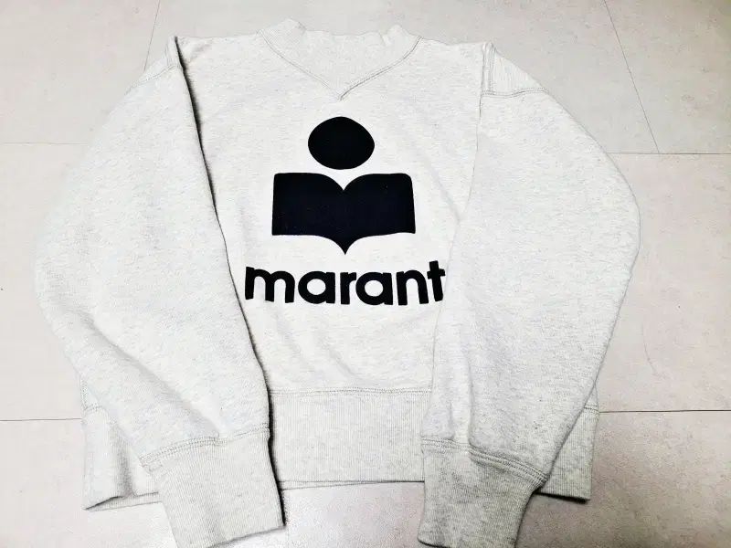 イザベルマラン エトワール モーネック クロップド スウェットシャツ