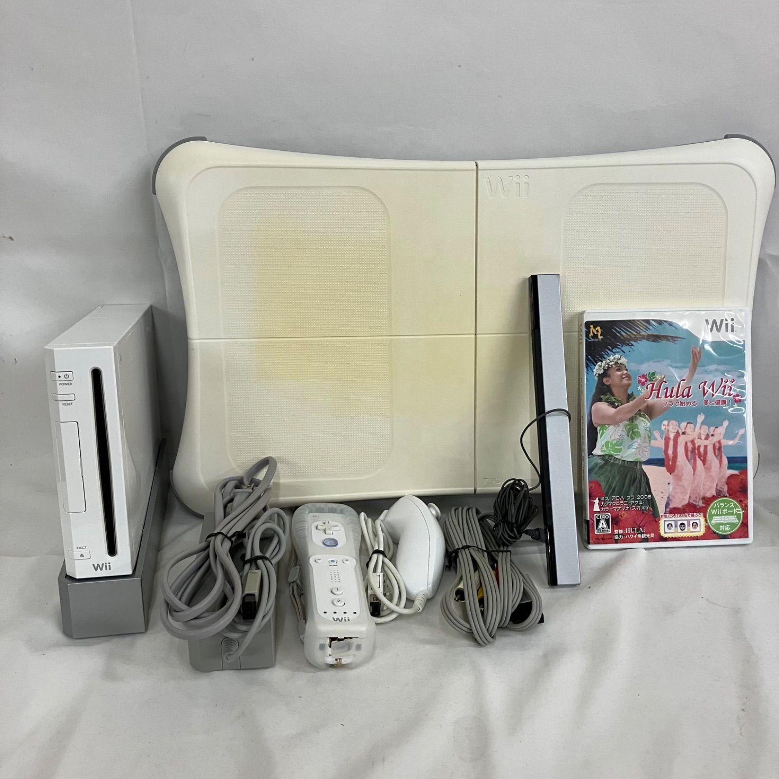 中古 Nintendo wii 本体 wii Fit バランスwii ボード YDQ046 c088