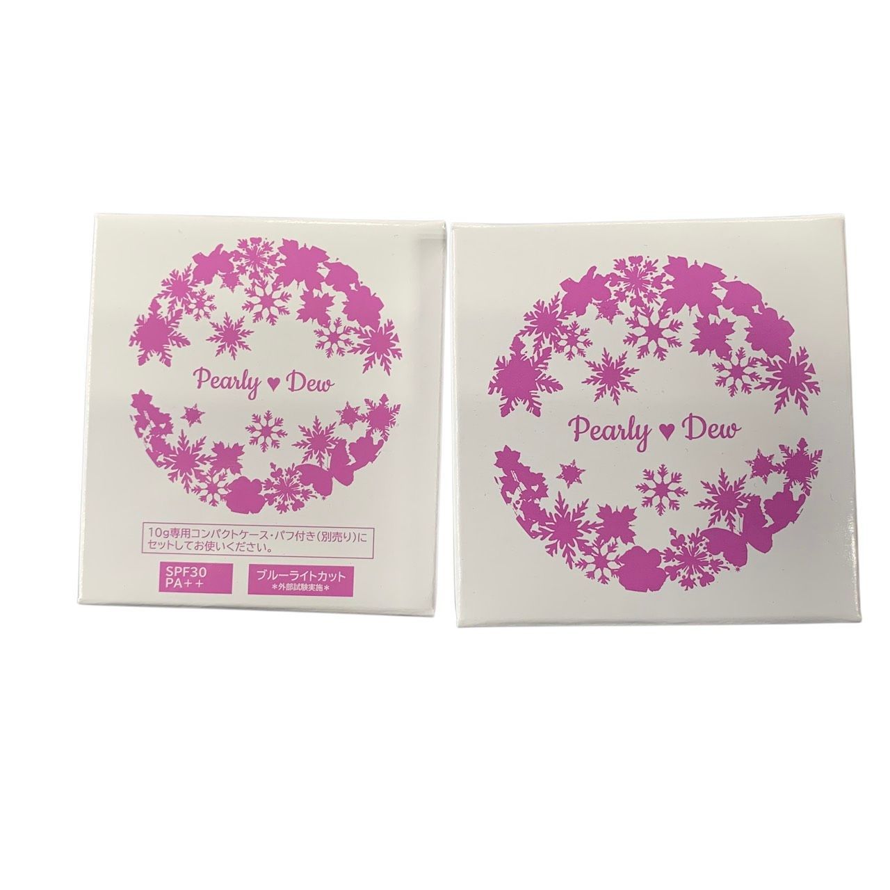 ♪167 パーリーデュー大人ベビーパウダー ケース（パフ付き）&詰め替え