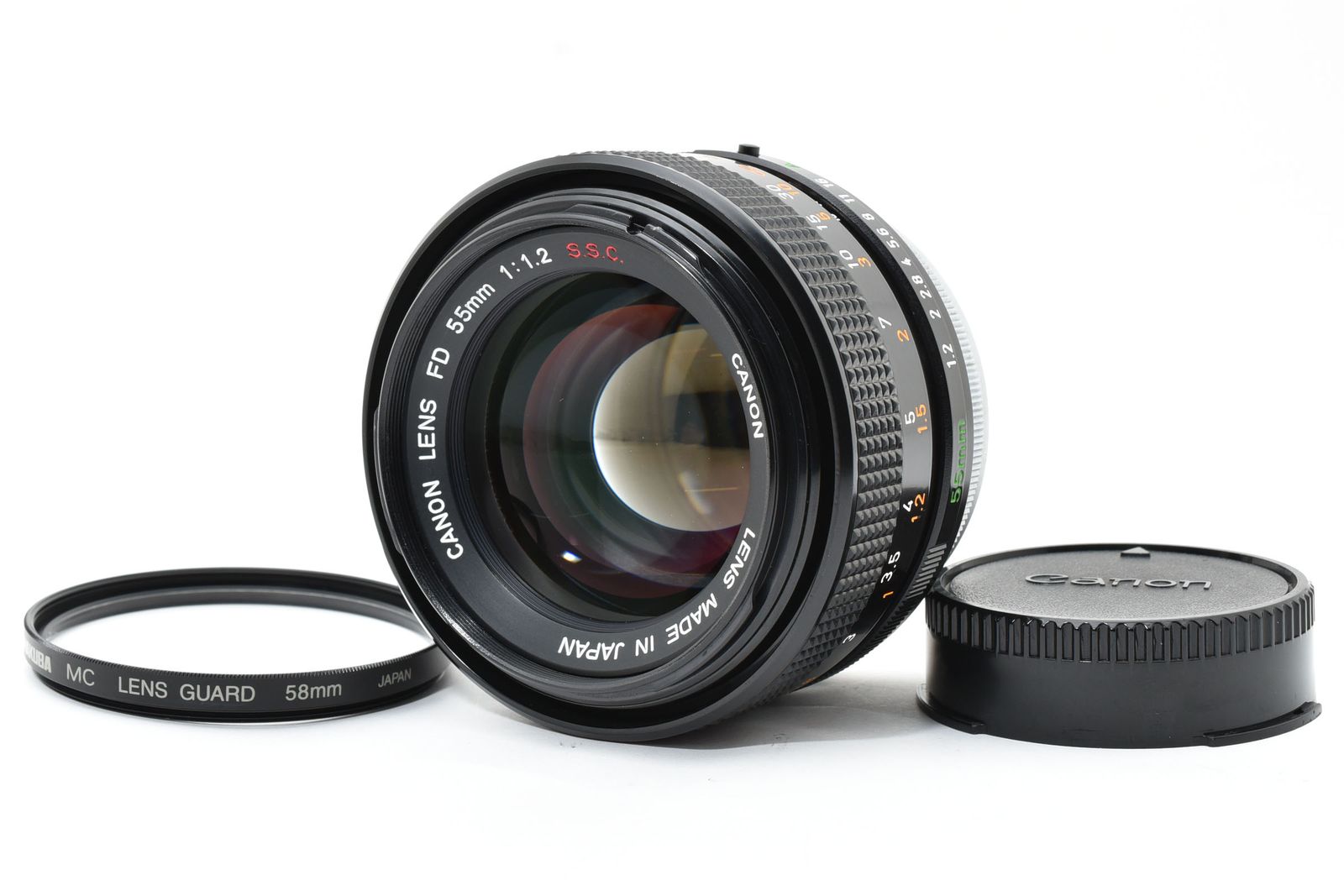 キヤノン CANON FD 55 mm F 1.2 SSC ≪動作光学良好 ≫ N 12