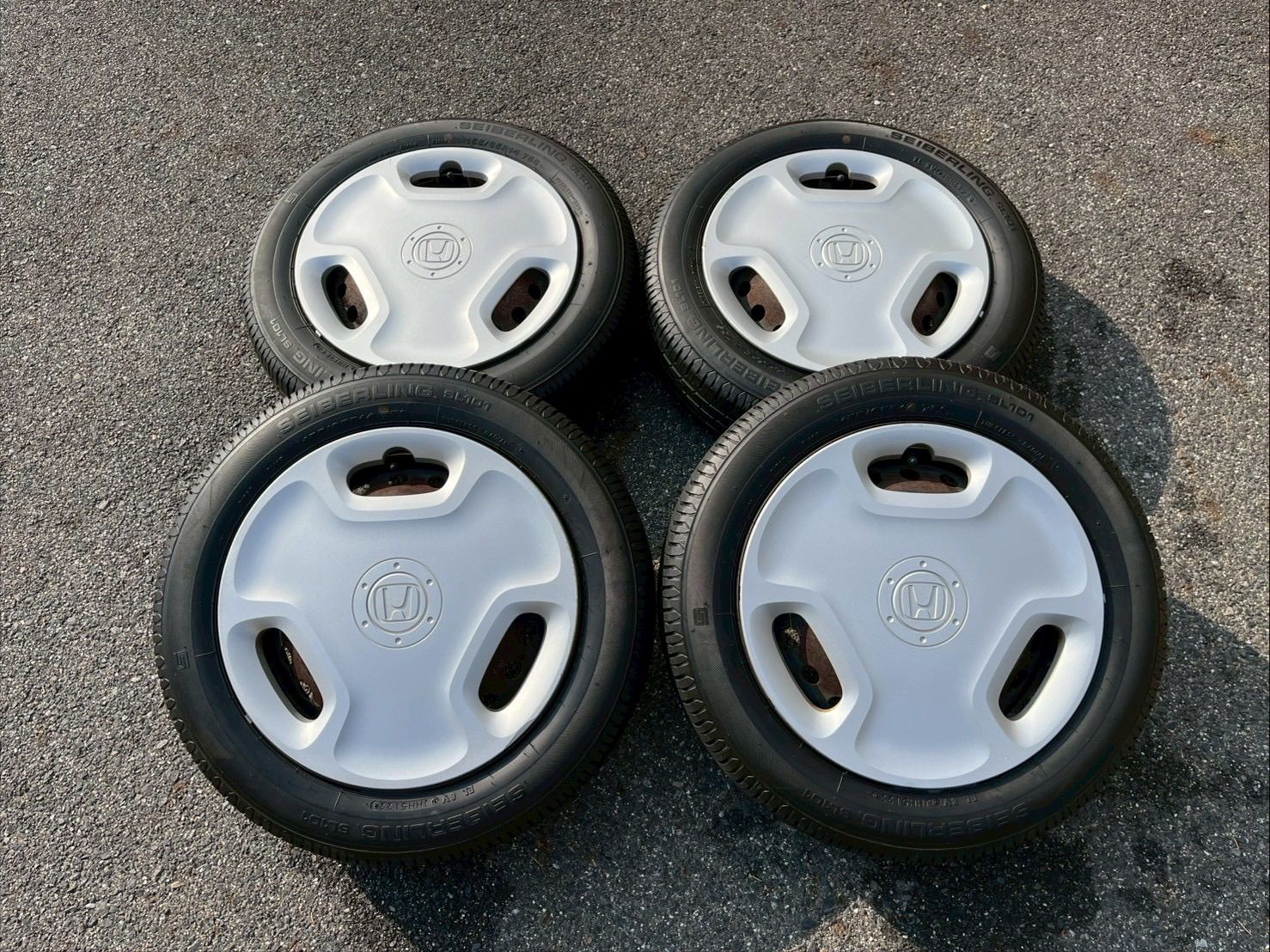 2511 143 N ONE 155 65 R 14 14インチ 4穴 PCD 100 4 5 J 40 SL 101 製 サマータイヤ ラジアルタイヤ