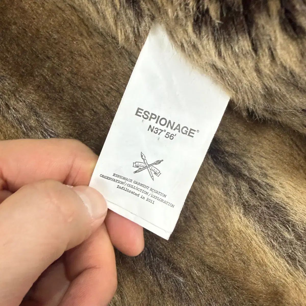 (L)エスピオナージ Espionage デッキ ジャケット (ネイビー)