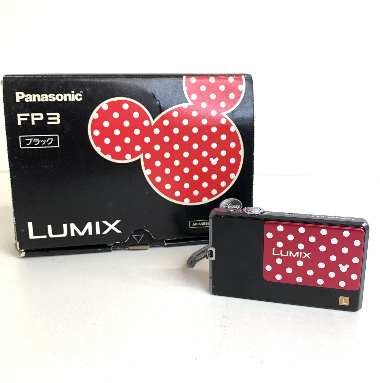 中古品】※難あり Panasonic Disney LUMIX DMC-FP3 パナソニック