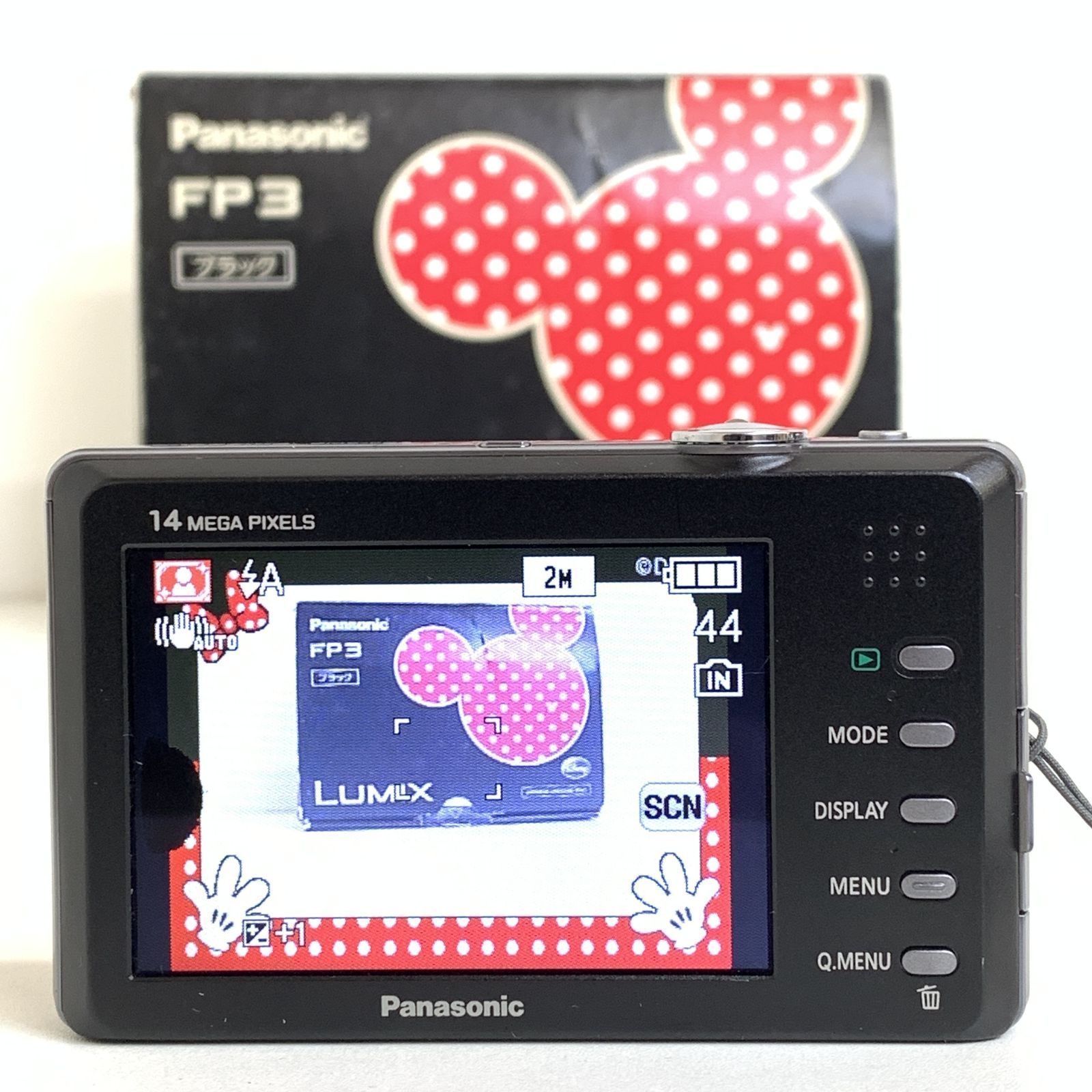 中古品】※難あり Panasonic Disney LUMIX DMC-FP3 パナソニック