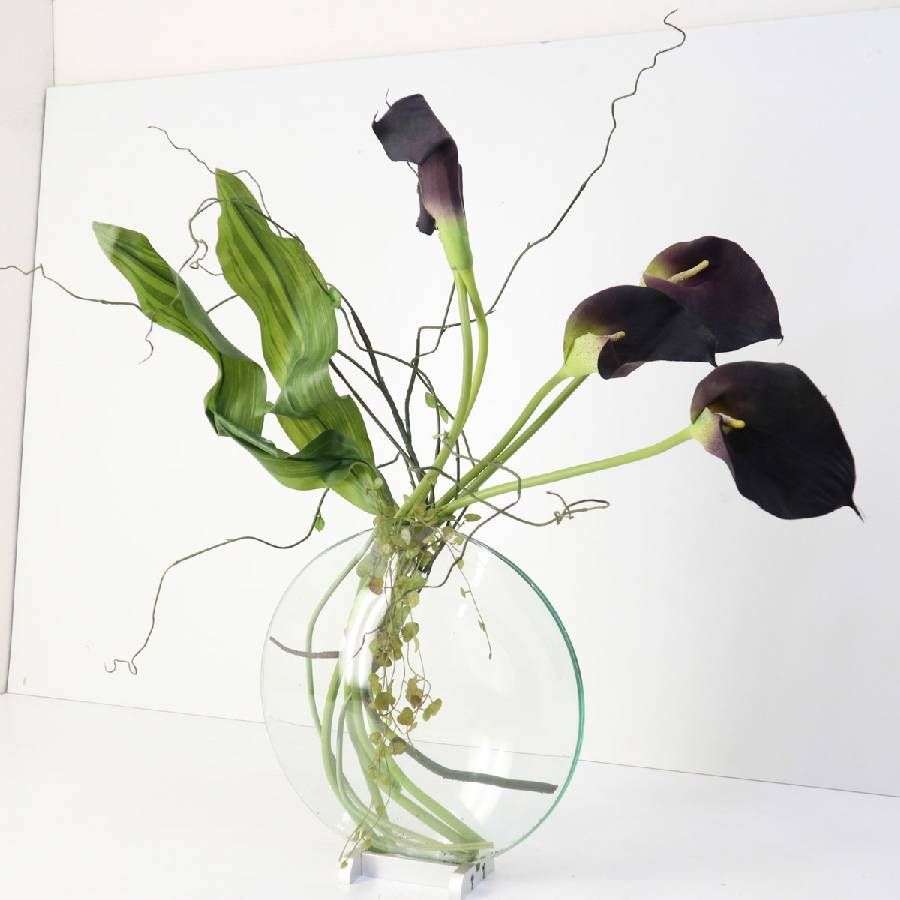 カッシーナ取扱 Philippi フィリッピ ガラスフラワーベース 花瓶 造花