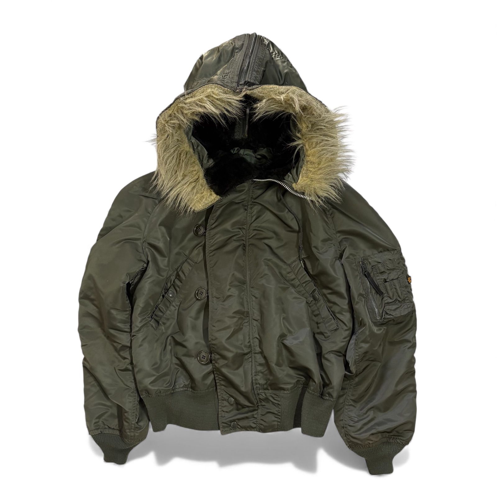 ☆美品☆ALPHA INDUSTRIES N-2B フライトジャケット y2k ALPHA INDUSTRIES アルファインダストリーズ N-2B フライトジャケット
