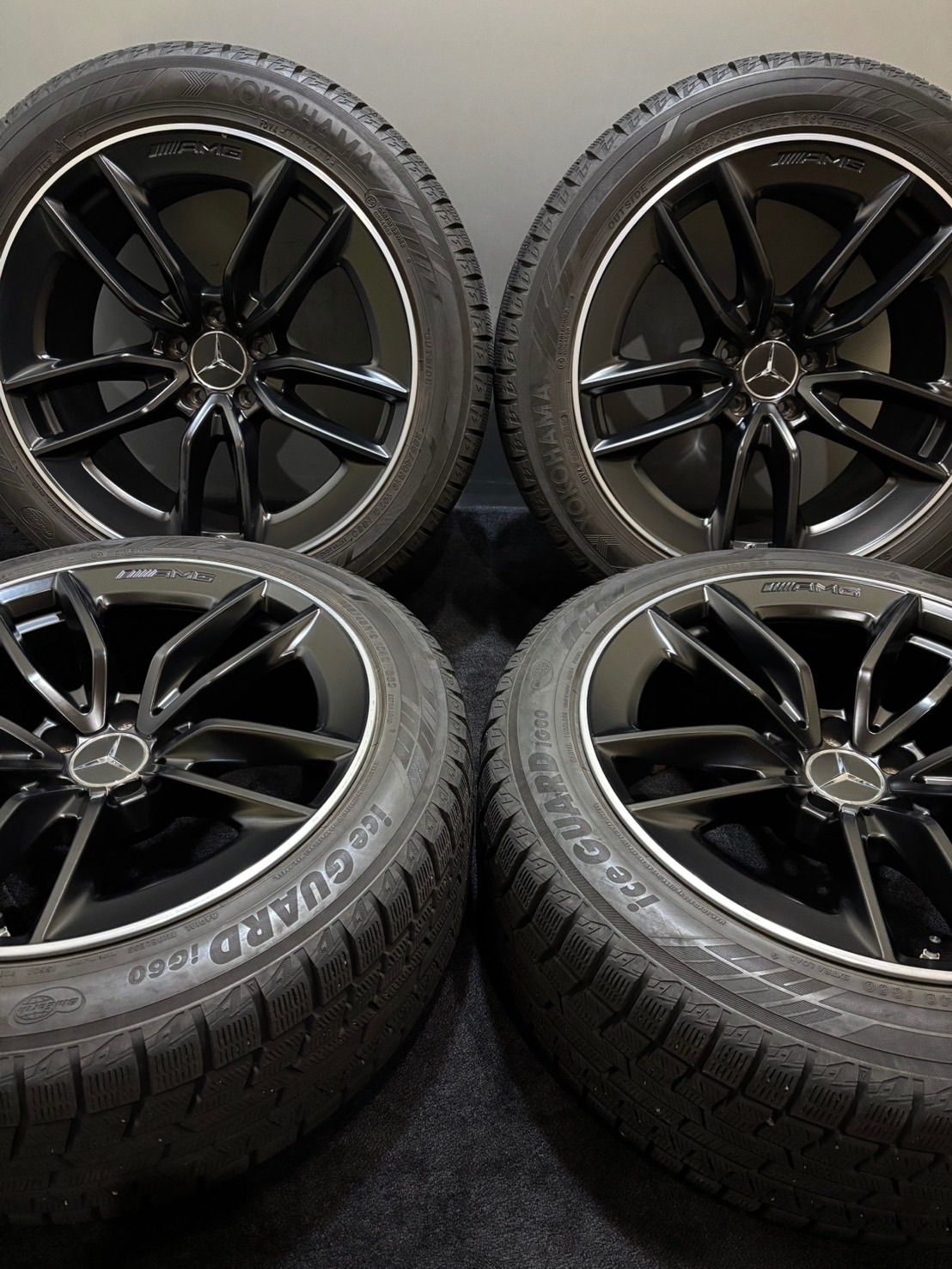 255 45 R 19 285 40 ice GUARD iG 60 19年製 ベンツ GT 43 53 AMG 19インチ 9 5 J 22 112 H スタッドレス 4本 1 L 65