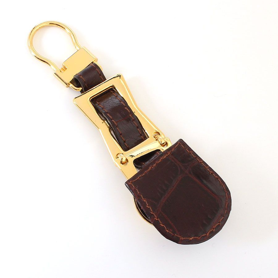 美品　ジャンニヴェルサーチェ　キーホルダー　ゴールド　箱付き 31870539.jpg