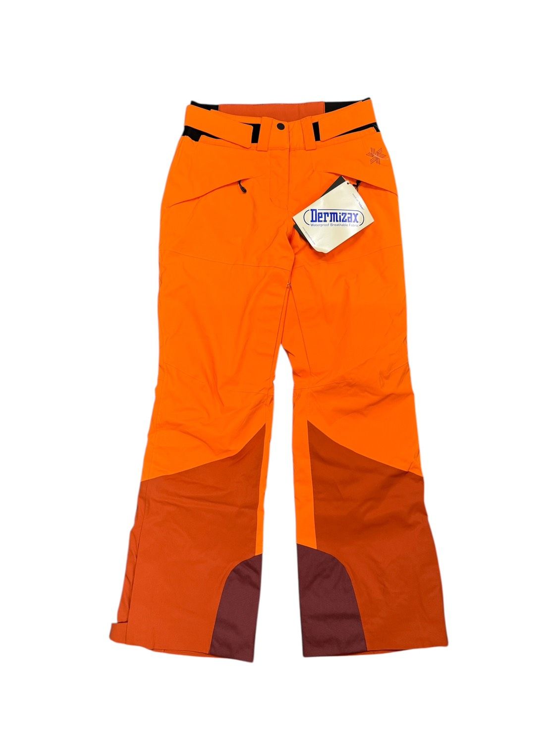 ◇未使用展示品◇ Goldwin W's 2-tone Color Pants SCARLET ORANGE 1
