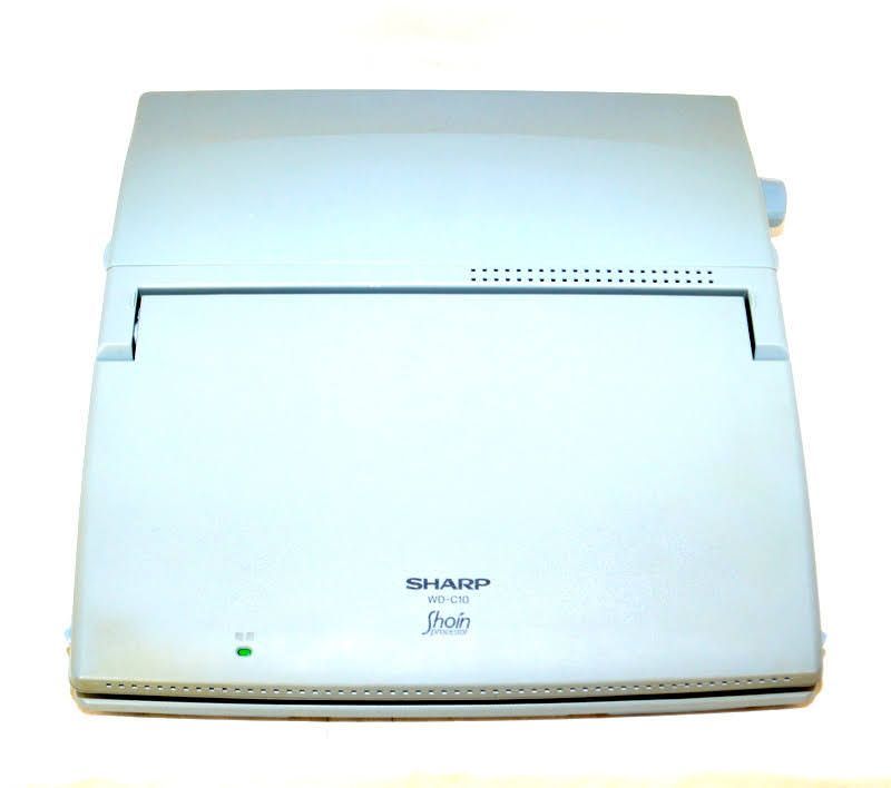 入手困難/動作良好】SHARP シャープ WD-C10 ワープロ Shoin 書院