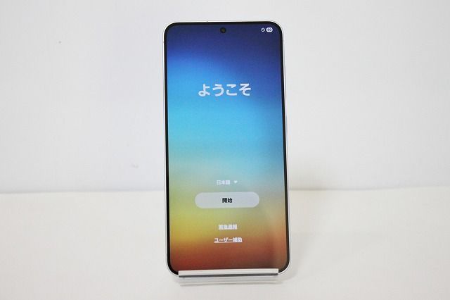 スマートフォン 本体 Galaxy S 25 SCG 31 Samsung au SIMフリー 残債なし 256 GB ホワイト