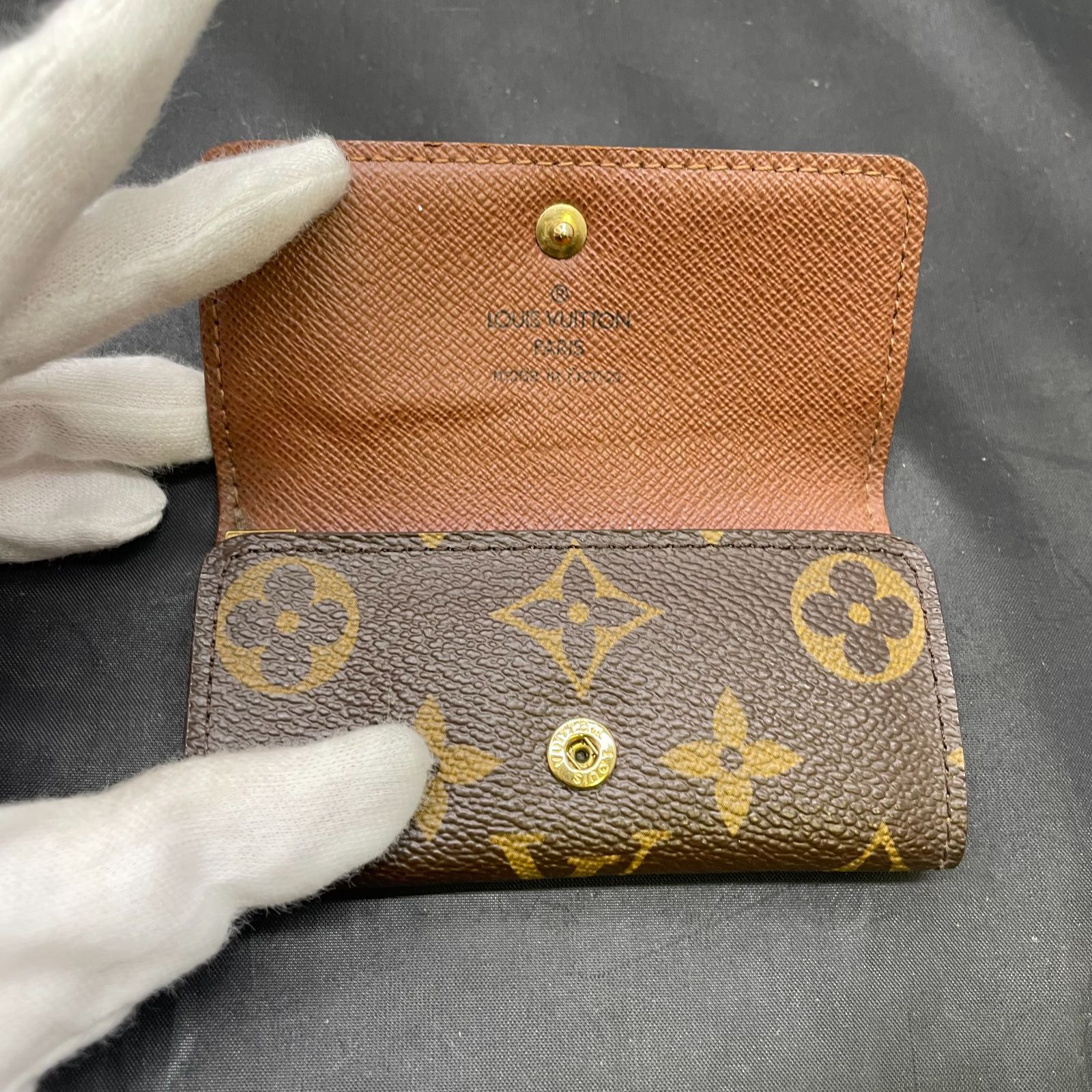 【新品同様　S】ルイヴィトン　モノグラム　ミュレティクレ4 商品詳細｜ルイヴィトン モノグラム ミュルティクレ4 M69517 4連キー