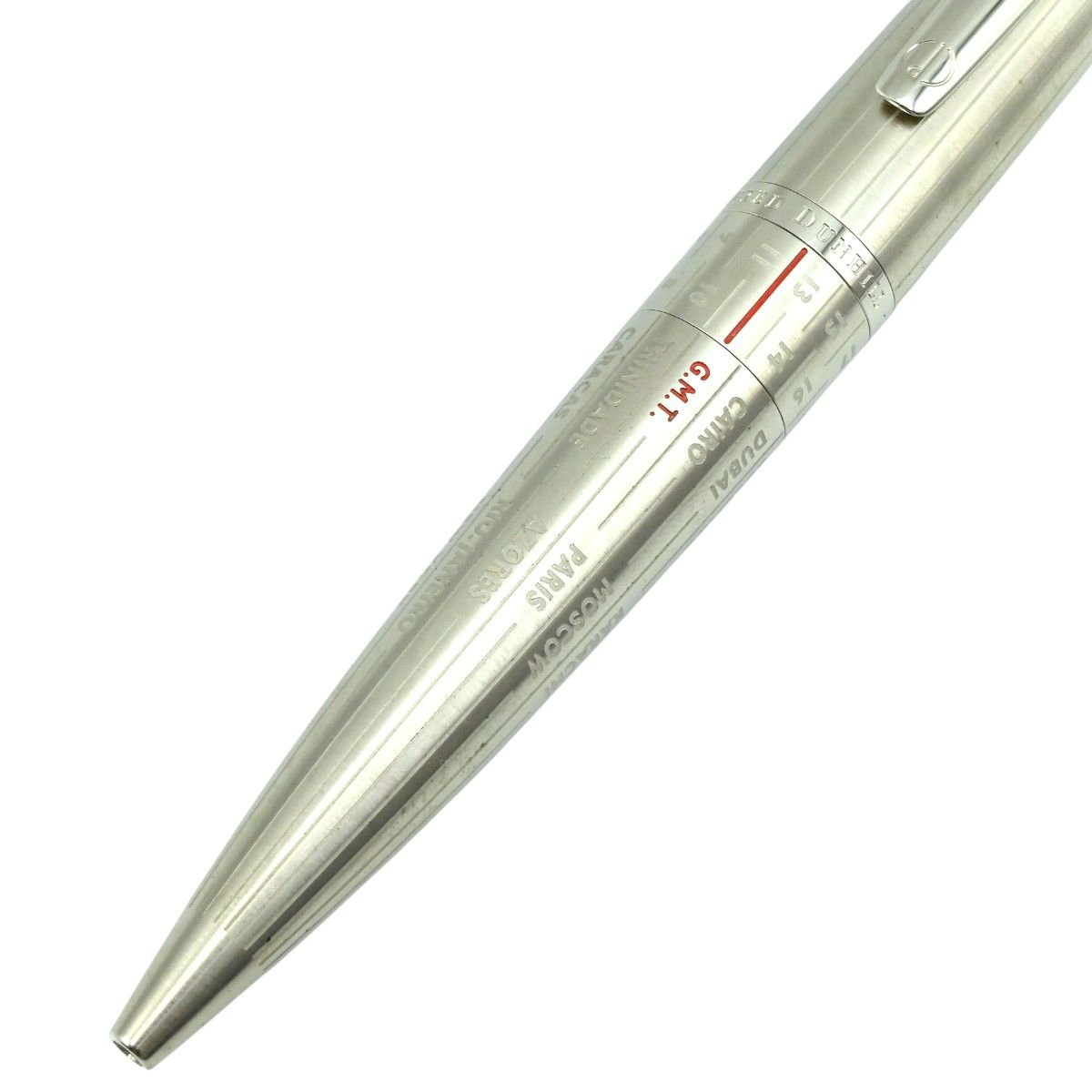 ツイスト式ボールペン シルバー