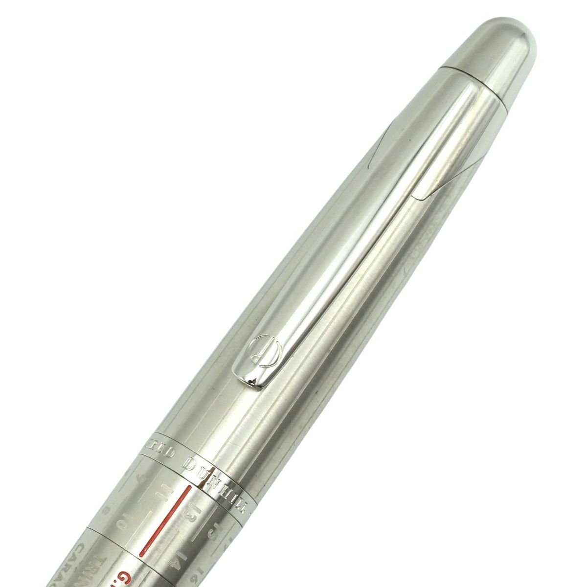 ALFRED DUNHILL アルフレッドダンヒル AD 2000 GMT リミテッドエディション ツイスト式ボールペン シルバー K 2512 044