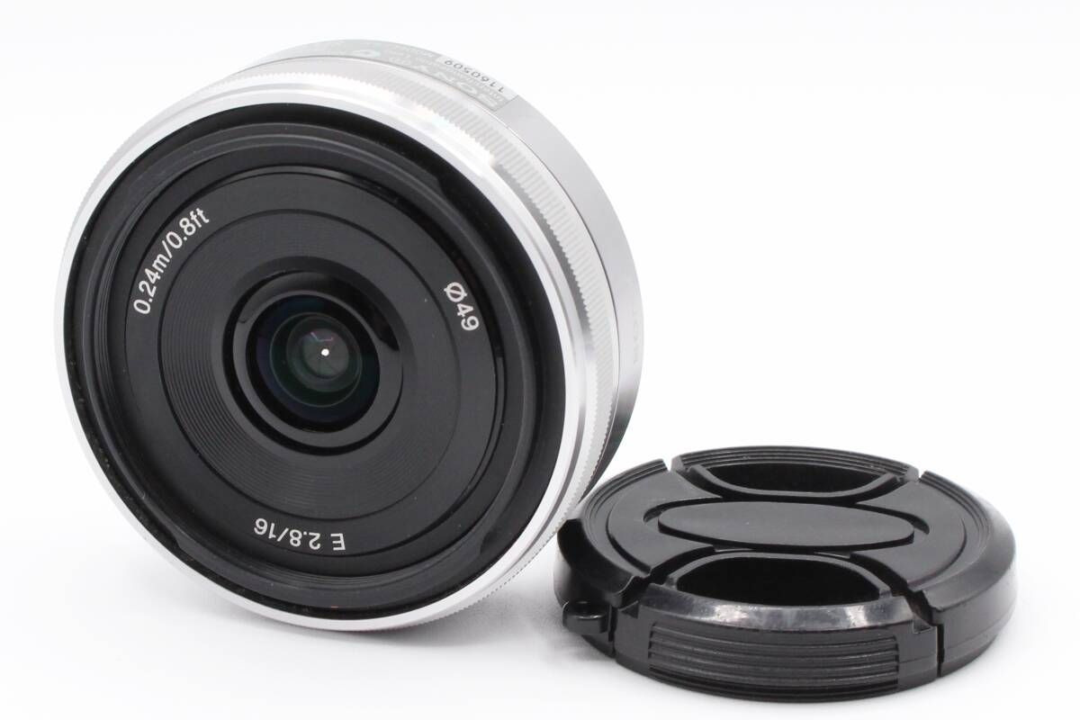 ソニー　SONY E 16mm F2.8 シルバー SEL16F28 1825 ヨドバシ.com - ソニー SONY SEL16F28 E16mm F2.8 16mm/F2.8 [単焦点