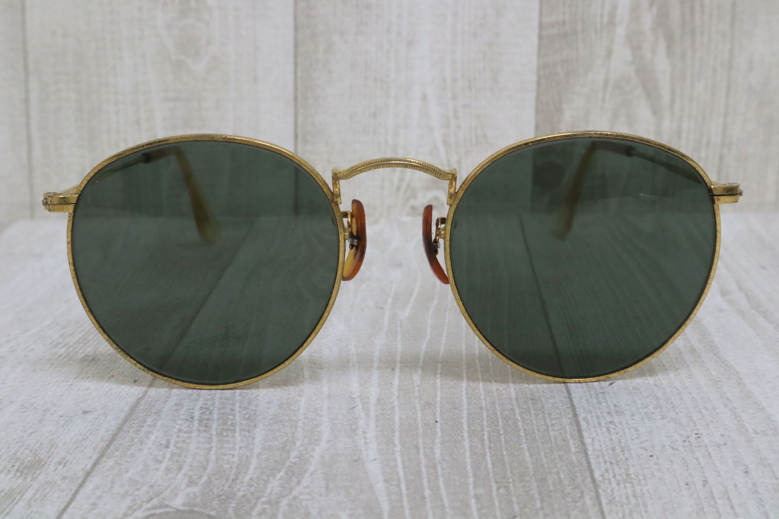 B&L Ray-Ban レイバン USA製 ボシュロム社製 ラウンドメタル