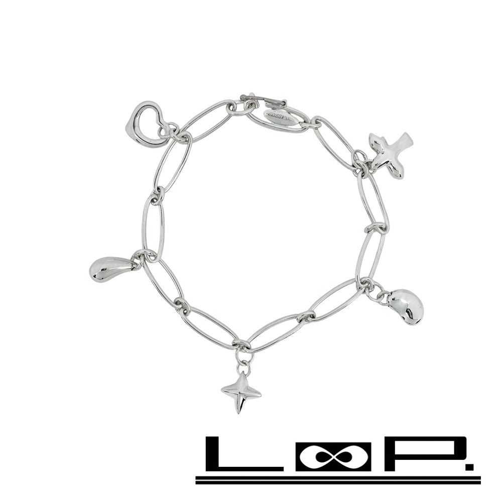 ティファニー □新同□磨き済□ エルサペレッティ 5チャーム