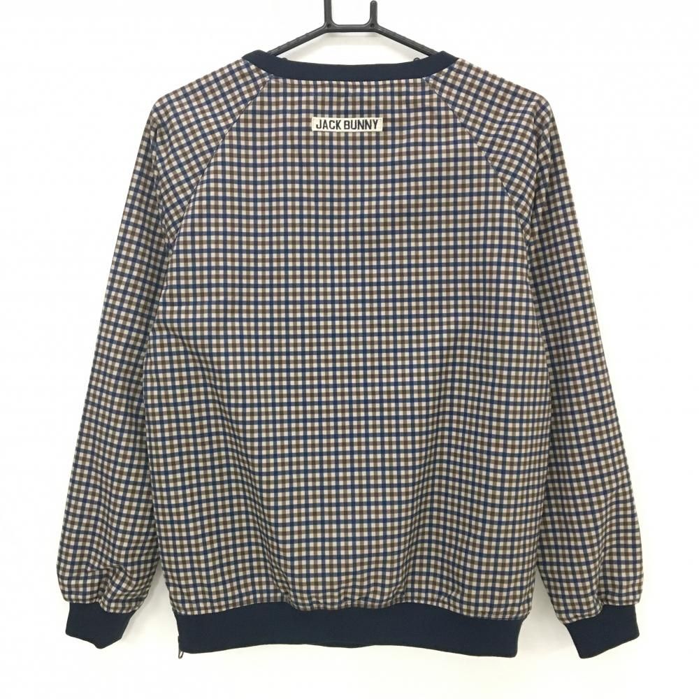 超美品】ジャックバニー スニード ベージュ×ネイビー×ブラウン