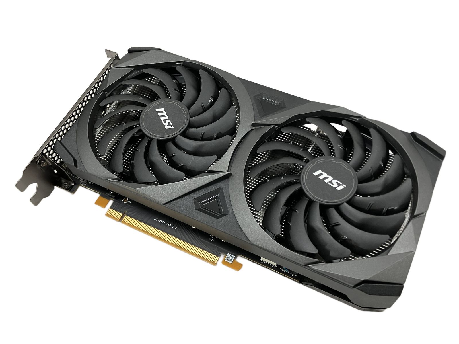 MSI GeForce 3060 Ti VENTUS 2X 8G V1 LHR デュアルファン グラボ