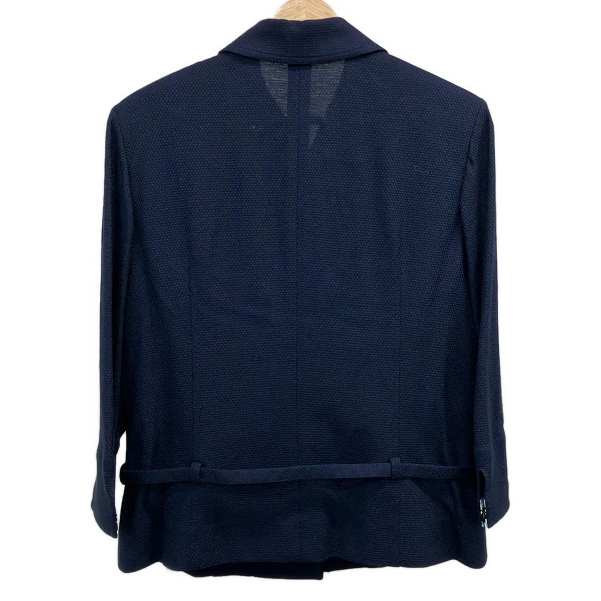 LEONARD レオナール ブルゾン サイズ13 AR M レディース - ネイビー 長袖 春 秋