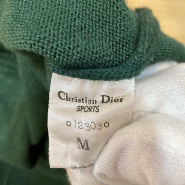 美品 Christian Dior SPORTS ディオール スポーツ Vネック ニット
