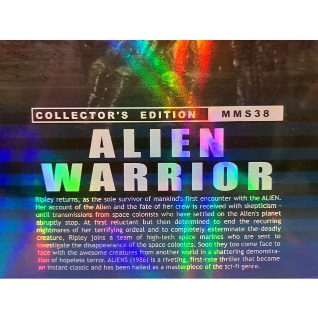  HOT TOYS MMS 38 ホットトイズ エイリアンウォーリアー1 6 SF ファンタジー ホラー フィギュア