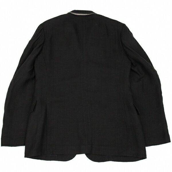 美品 ヨウジヤマモトプールオム コットン ツイル テーラードジャケット 4 ヨウジヤマモト プールオムYohji Yamamoto POUR HOMME 仮縫いデザイン