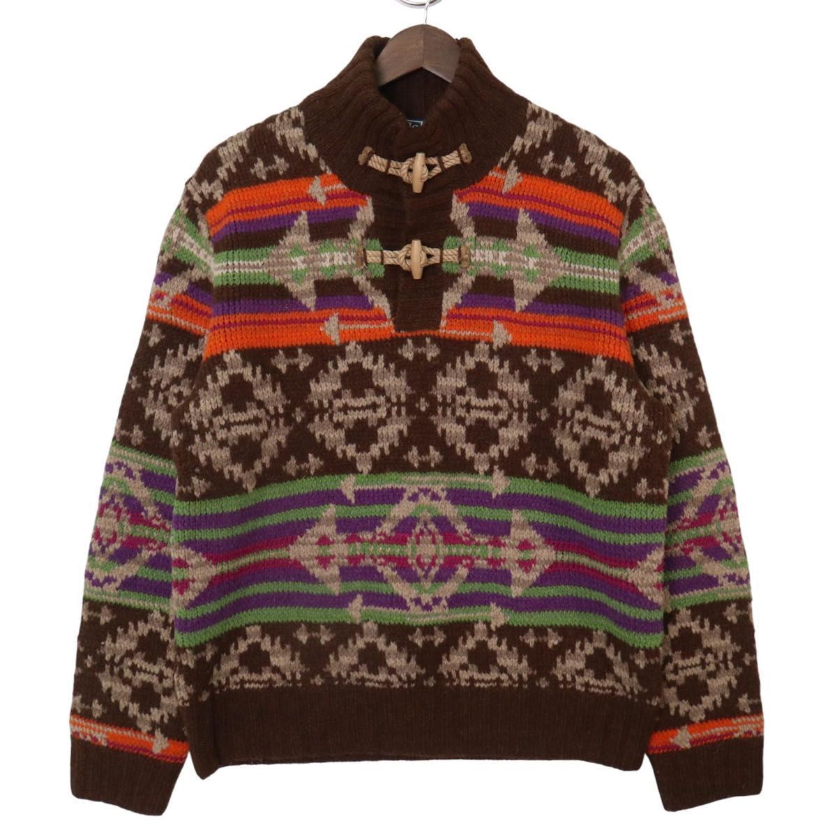 希少】Polo by Ralph Lauren ラルフローレン アルパカ混 カウチン