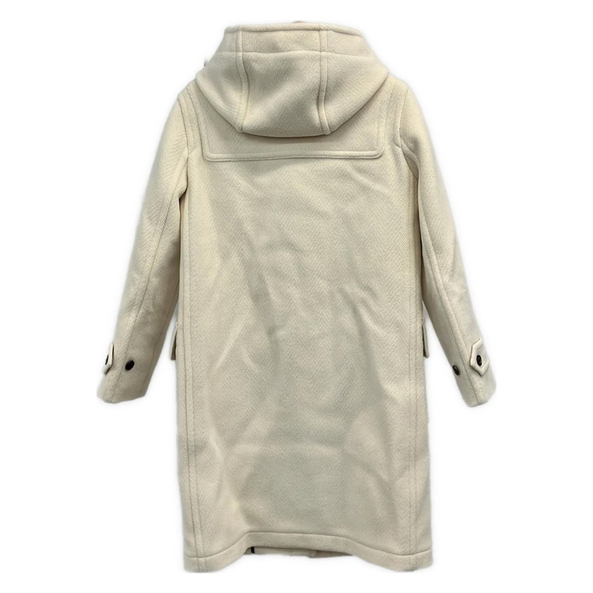 OLD ENGLAND ダッフルコート ヘリンボーン 38 アイボリー OLD ENGLAND ダッフルコート ヘリンボーン 38 アイボリー