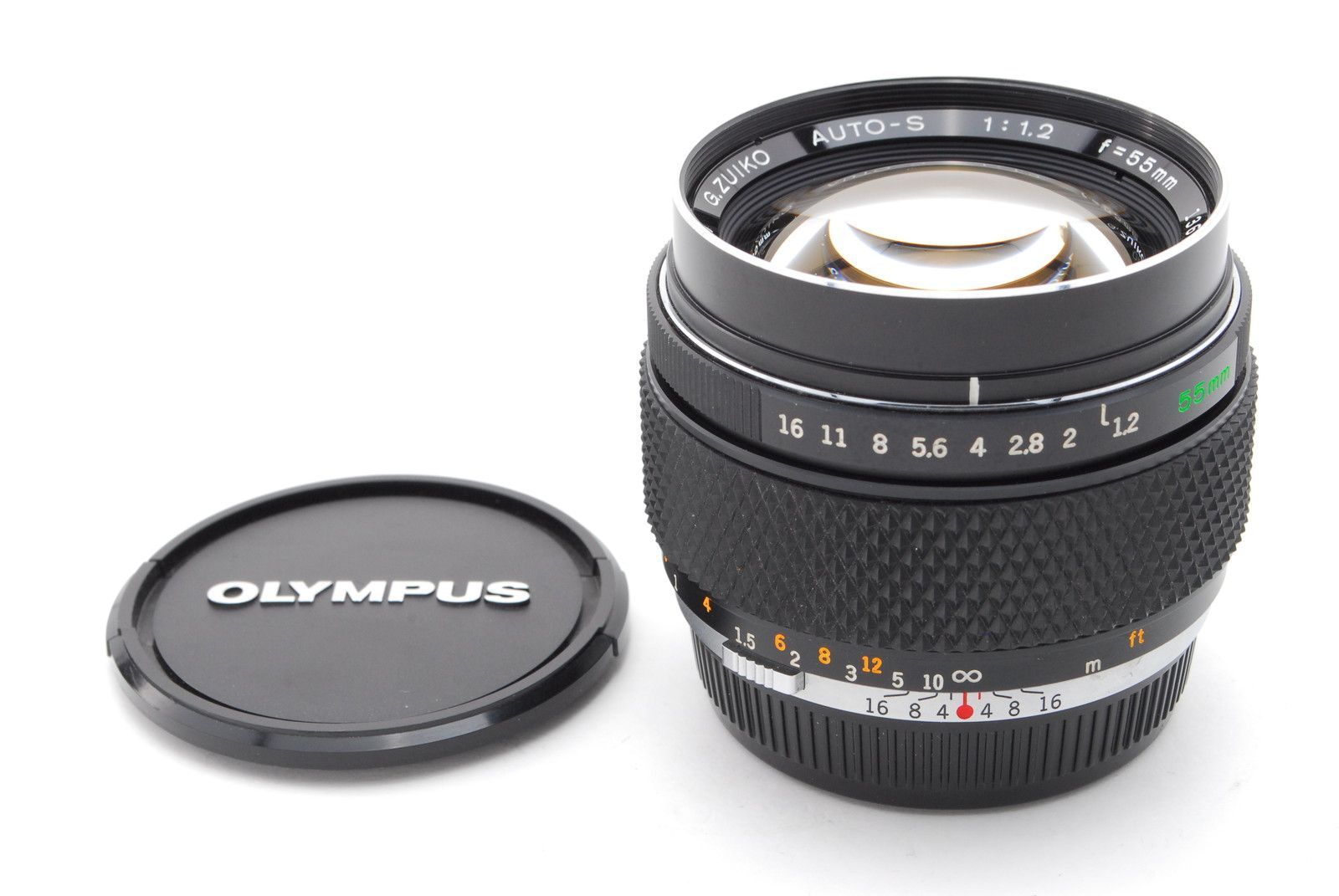  オリンパス 標準 レンズ Olympus OM System G Zuiko Auto S 55 mm f 1 2 MF Lens レンズ(単焦点) カメラ