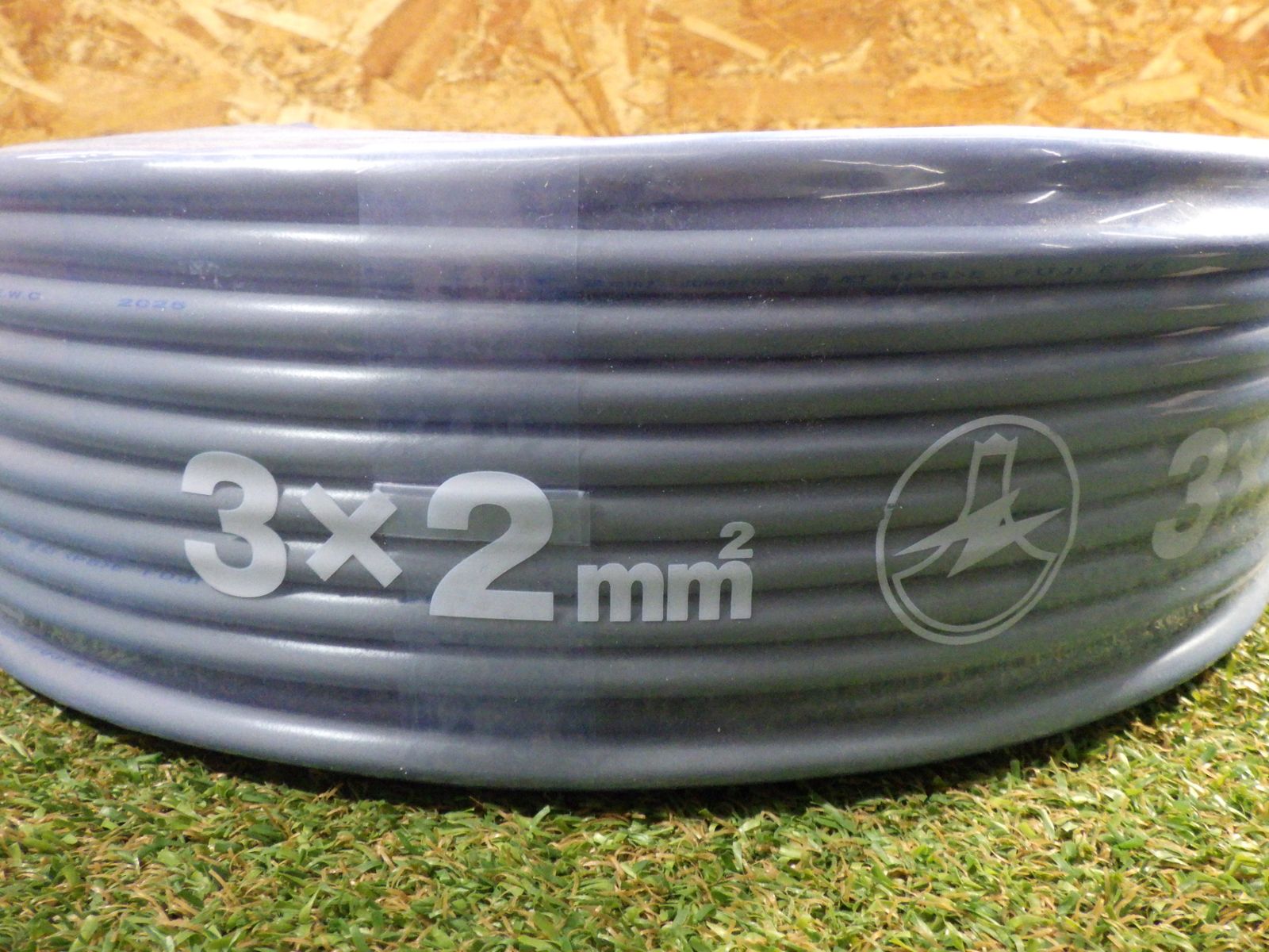  富士電線 VCTFケーブル 100 m 灰色 製造 店頭保管 電設資材 材料 資材