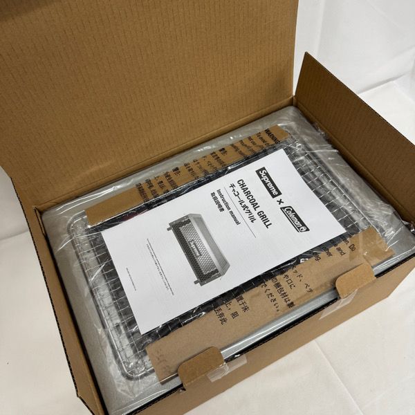 未使用】Supreme×Coleman/シュプリーム コールマン Charcoal Grill