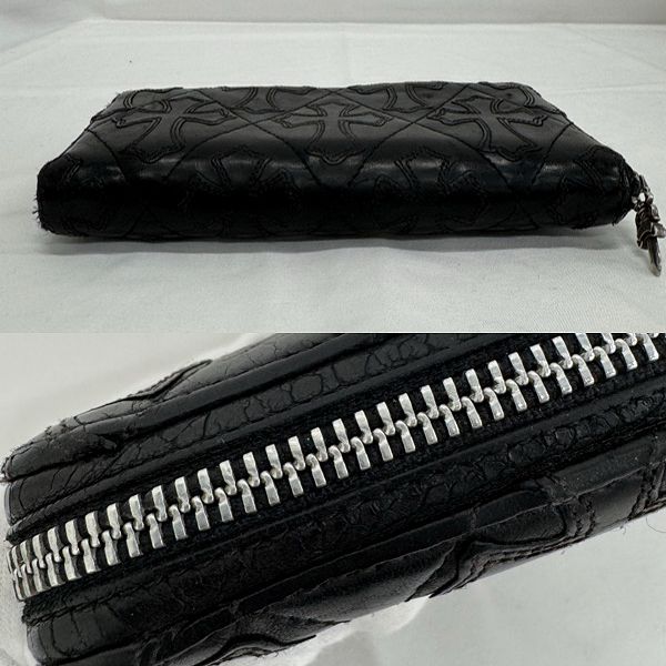 CHROME HEARTS/クロムハーツ REC-F ZIP キルテッドセメタリークロス