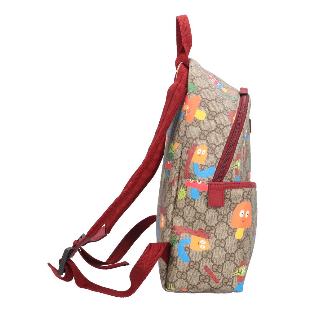 グッチ マッシュルーム チルドレンズ GGスプリーム リュック