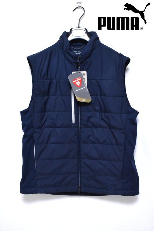 新品 PUMA ゴルフ W ファイアバンクスベスト L 629129-02 プーマ