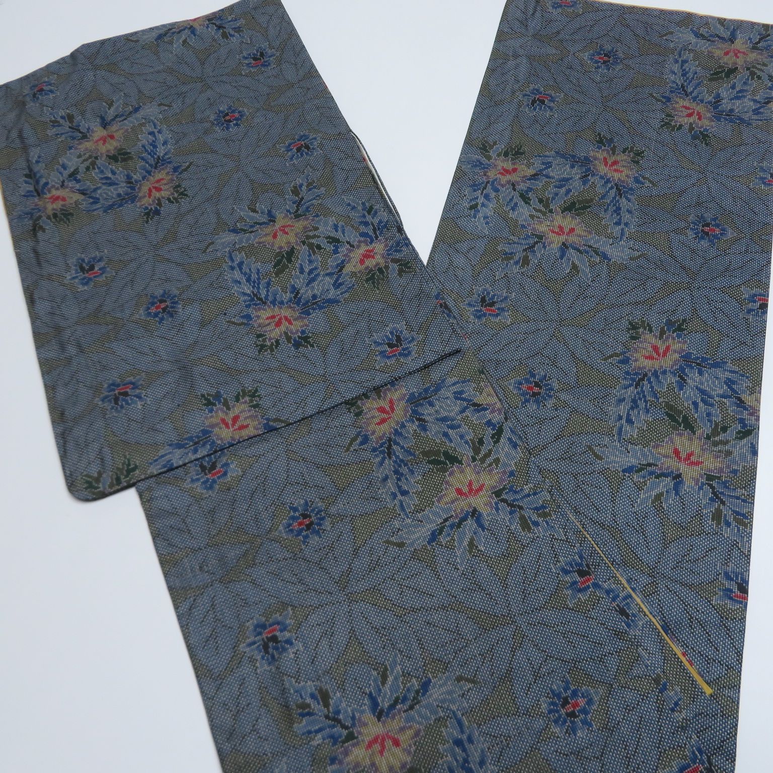  D 8 着物 正絹 大島紬 まとめ売り ５点 イチゴの大島 その他 着物 浴衣