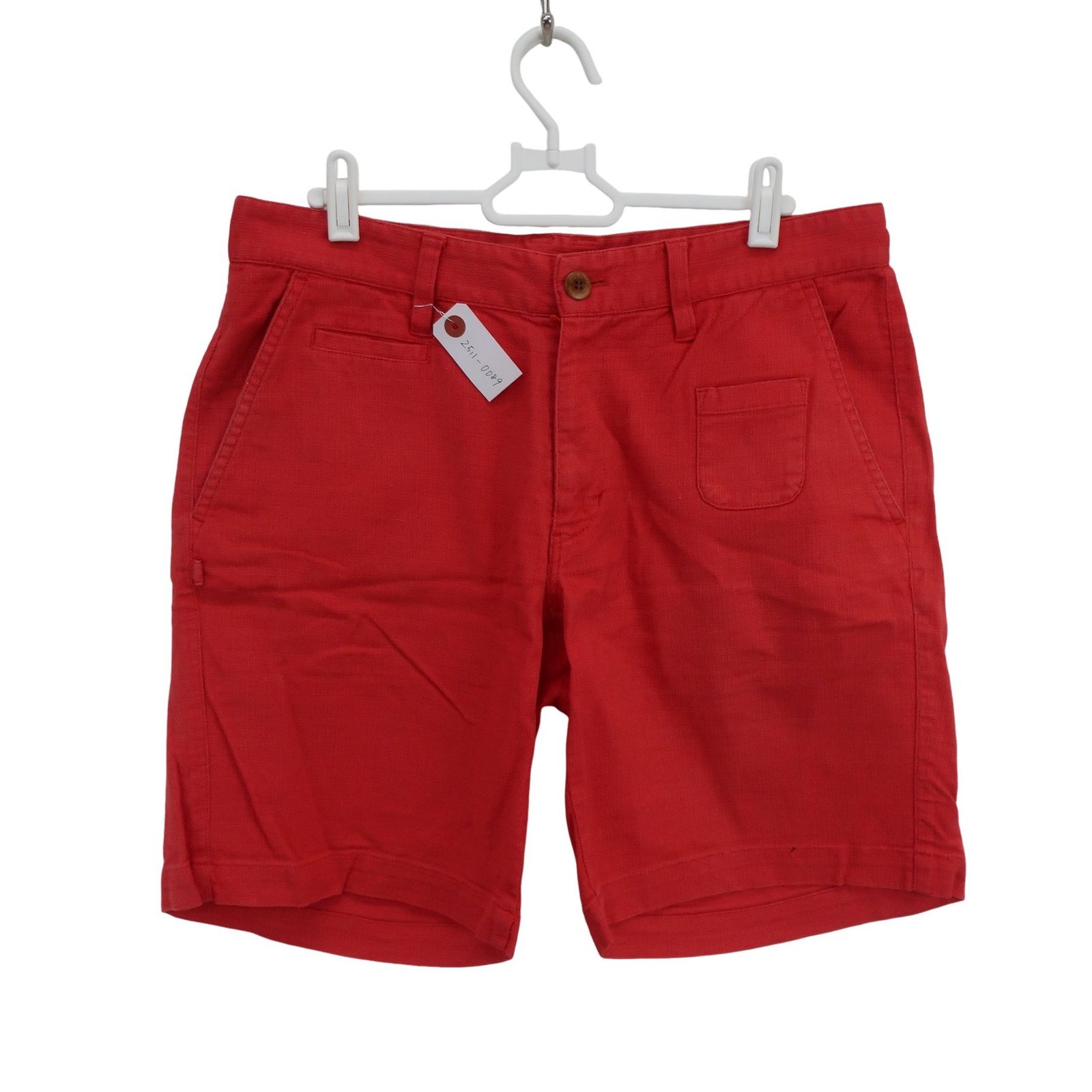 美品】Jack Bunny(ジャックバニー) ハーフパンツ 赤 メンズ 4 262